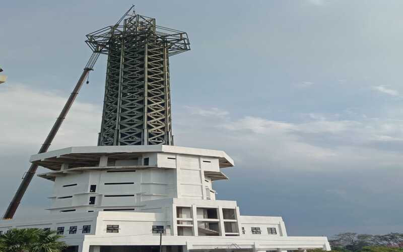 Menara Masjid H. Ahmad Bakri Kab. Asahan Provinsi Sumatera Utara